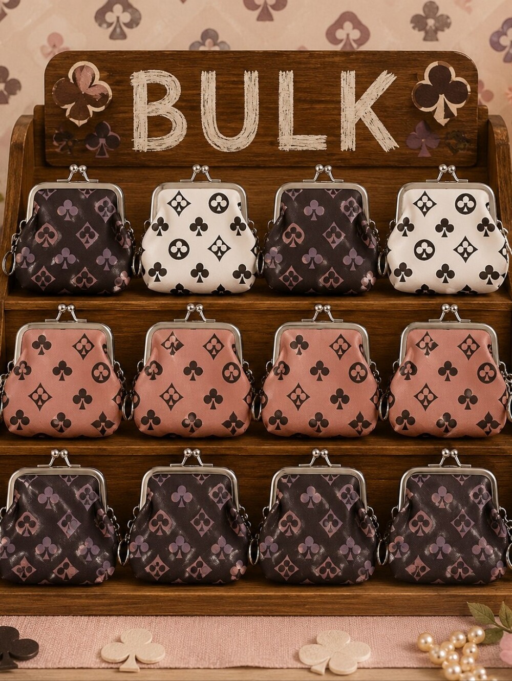 BULK Kisslock Coin Pouch